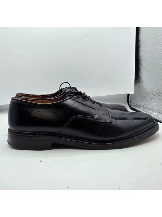 Allen Edmonds Hillcrest Mens Size 9.5 Black Leather Bicycle Toe Lace Up Oxfords main image 11